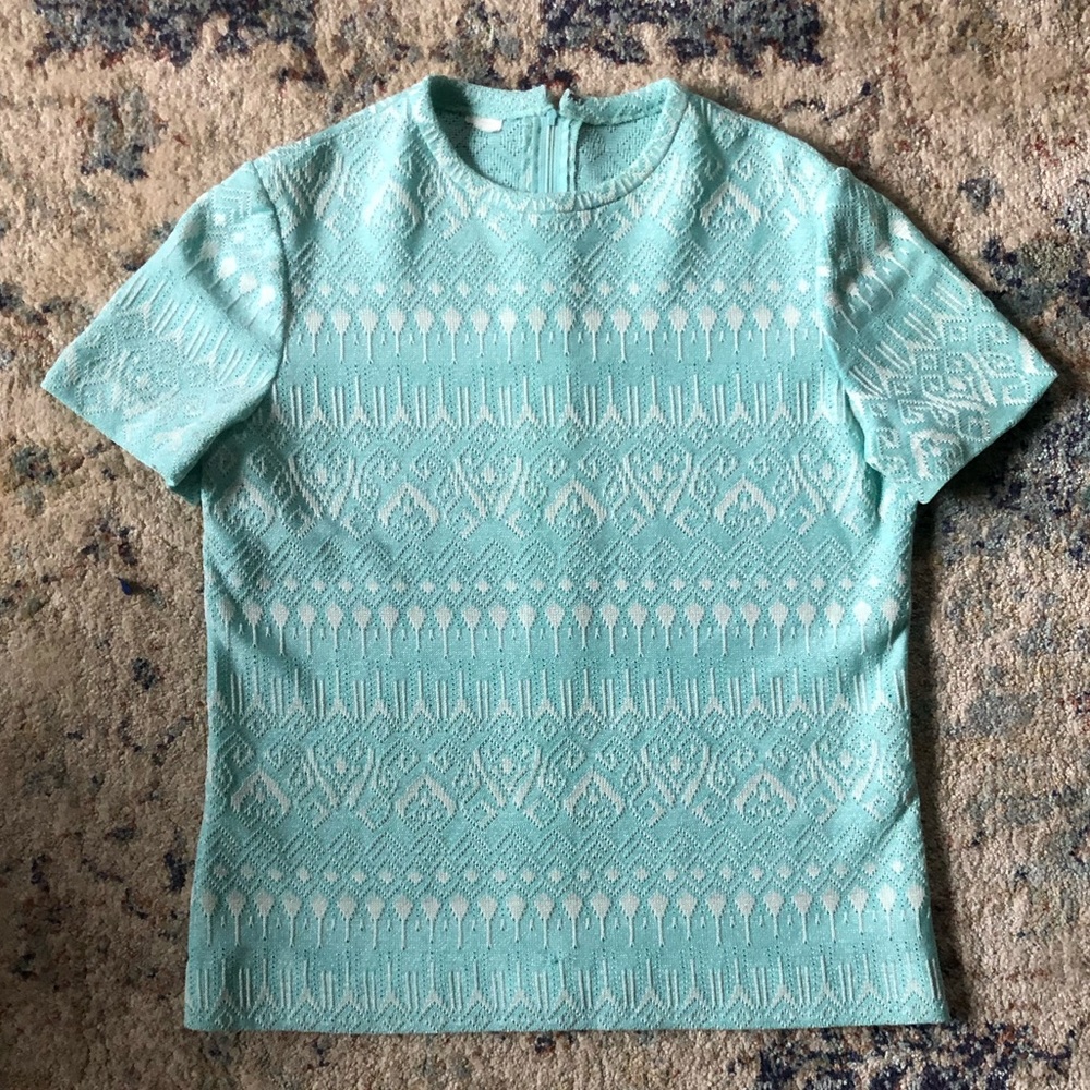 Gorgeous Vintage 1960s Knit Top